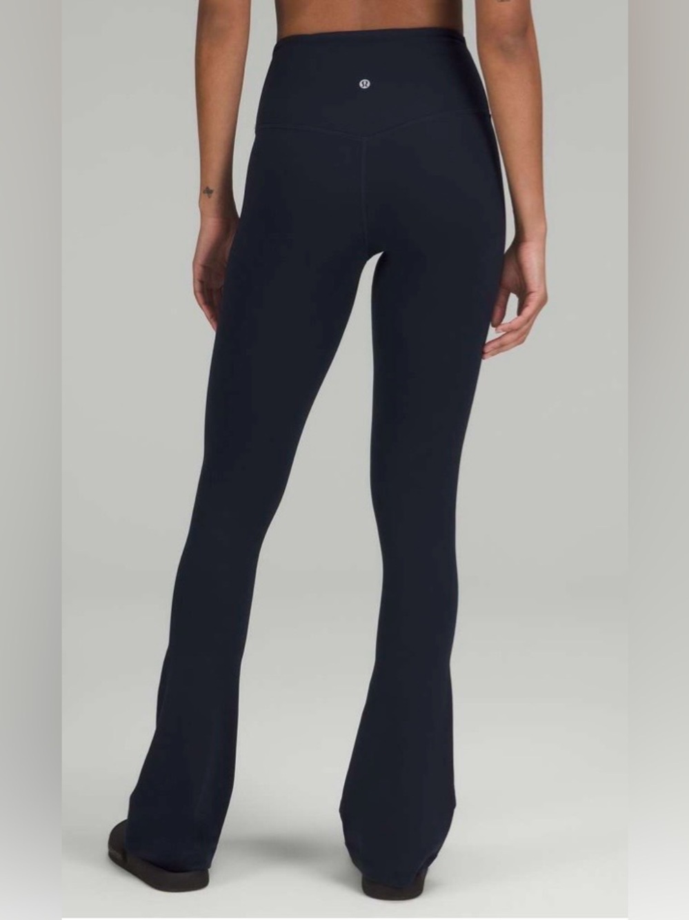 Lululemon NWT Align High Rise Mini Flared Pants Leggings True Navy Size 4